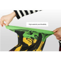 NINGBO LINGSHANG 100% polyester cheap wholesale custom tubular bandana custom made bandana